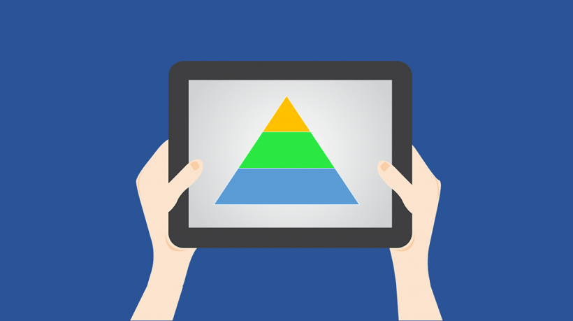 6 Steps For Designing An Interactive Pyramid With PowerPoint.