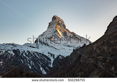 Matterhorn Zermatt Near Stock Photos, Royalty.