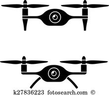 Quadcopter Clip Art Illustrations. 870 quadcopter clipart EPS.