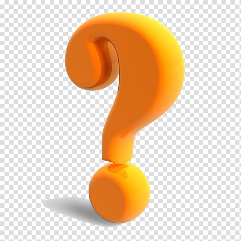 Yellow question mark illustration, Question mark Check mark.