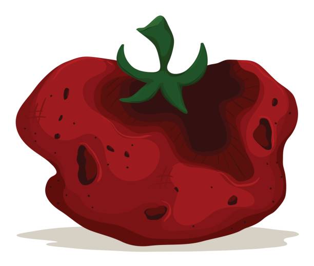 Rotten Vegetables Clipart.