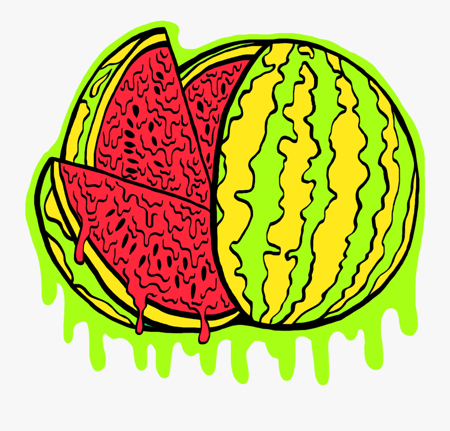 Rotten Fruits Watermelon Tee Clipart , Png Download.