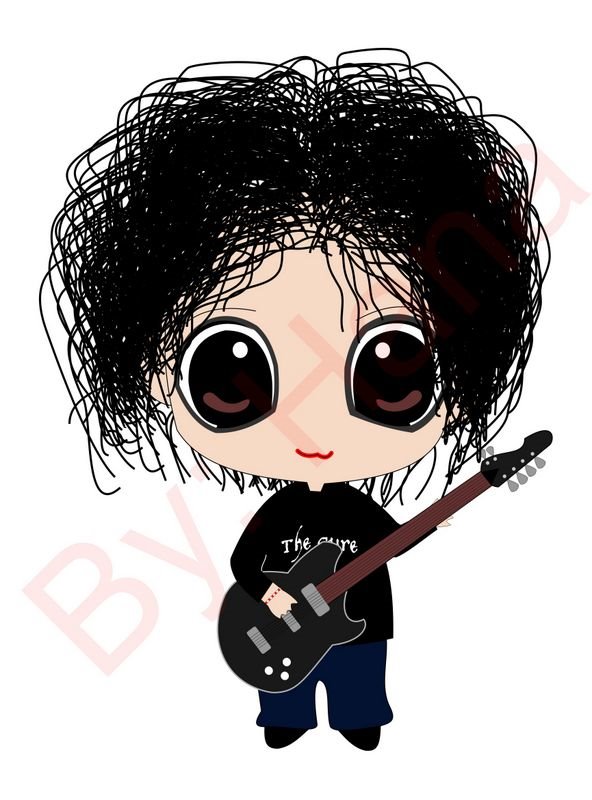 Robert Smith Chibi by BrunaHana on DeviantArt.