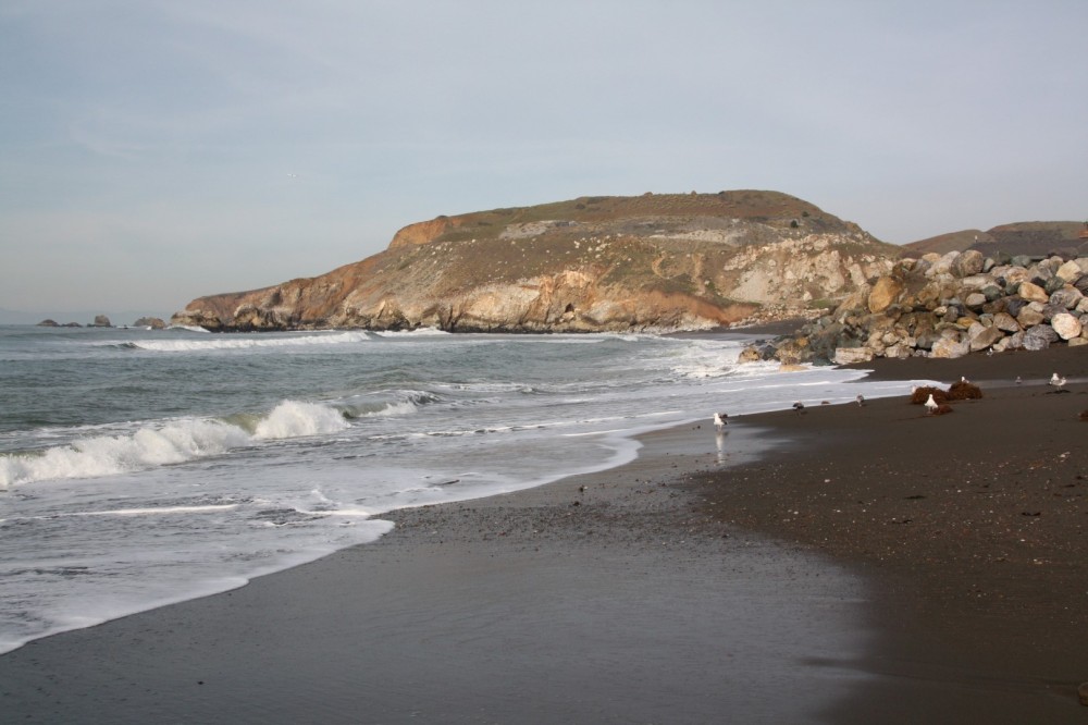 Rockaway Beach, Pacifica, CA.