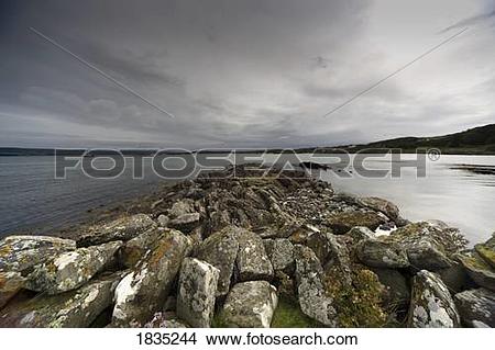 Stock Photo of Rocks on the shore 1835244.