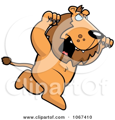 Ferocious Lion Clipart.