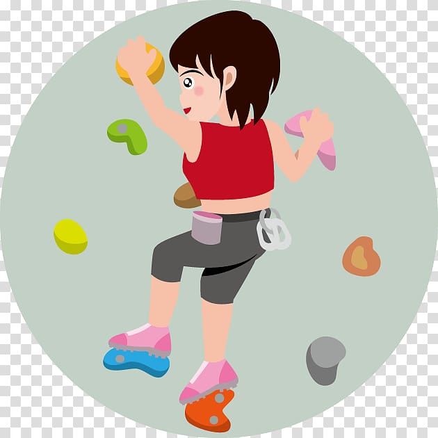 Bouldering Sport , rock climbing transparent background PNG.