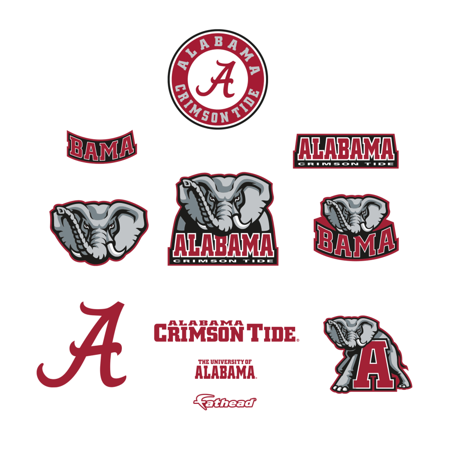 Alabama Crimson Tide: Logo Assortment.