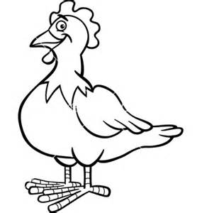 Similiar Black And White Clip Art Of Cartoon Hens Keywords.