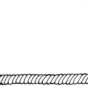 Rope Clipart Black And White.