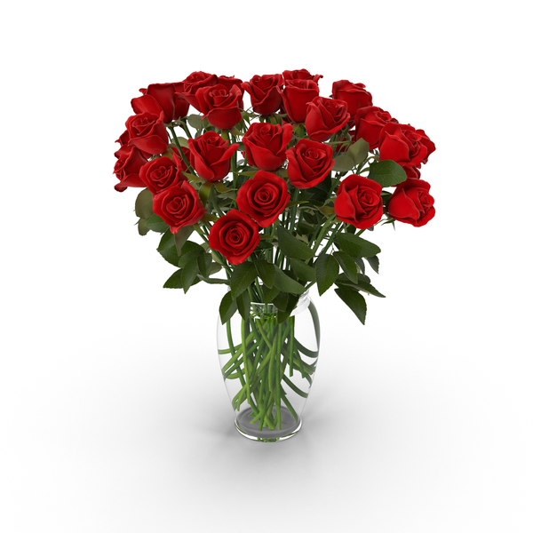 Red Rose Bouquet in Vase PNG Images & PSDs for Download.