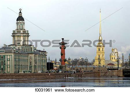 Stock Photography of Russia, St Petersburg, the Peter and Paul.