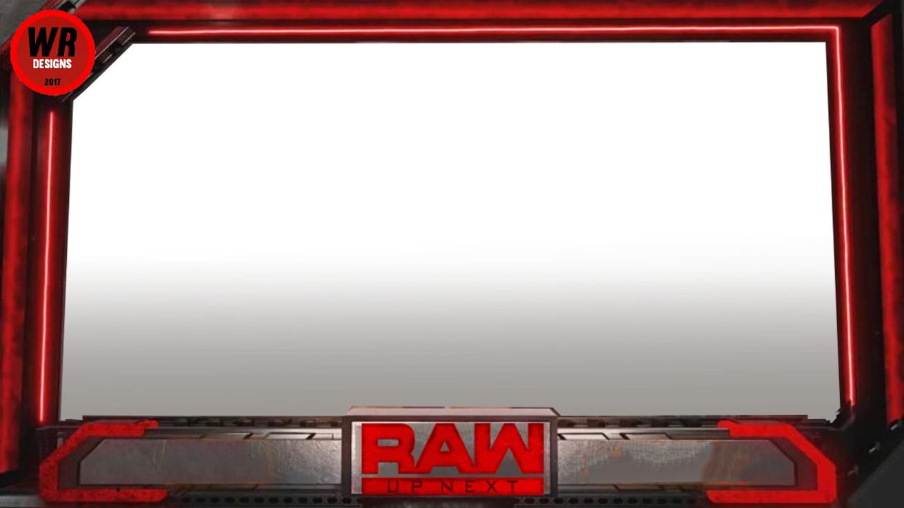 WRESTLING RENDERS & BACKGROUNDS: RAW MATCH CARD.