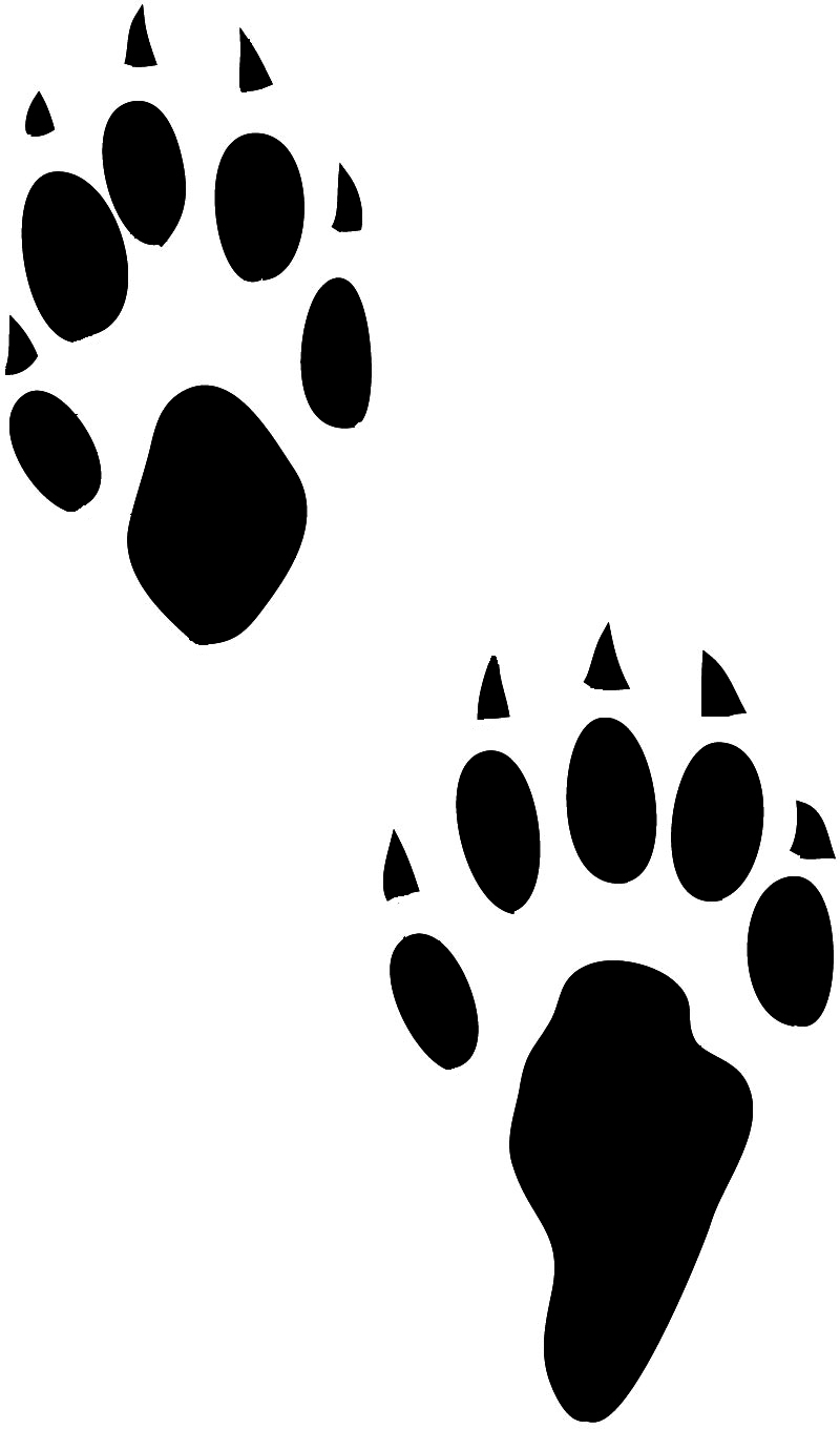 Paw Prints Clipart.