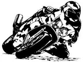 Racing Motorbike PNG Clipart.