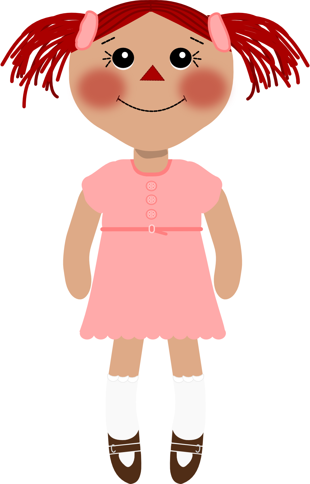 Rag doll clipart.