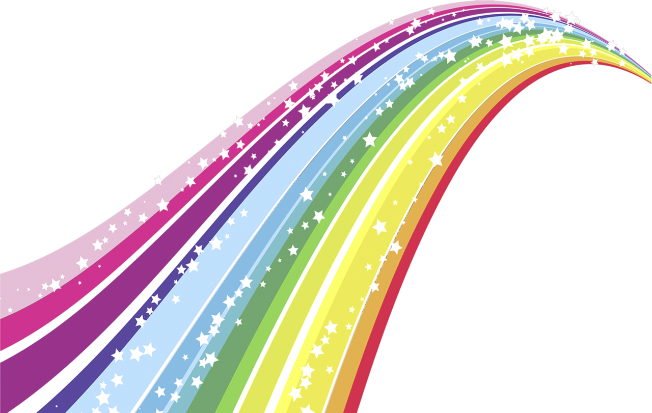 Rainbow bridge clipart.