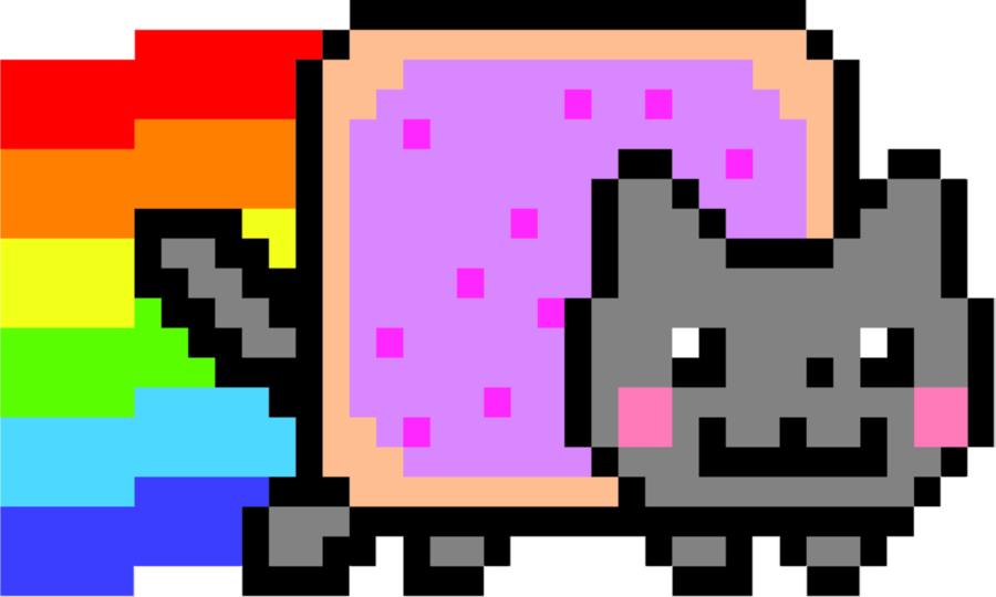 Nyan Cat clipart.