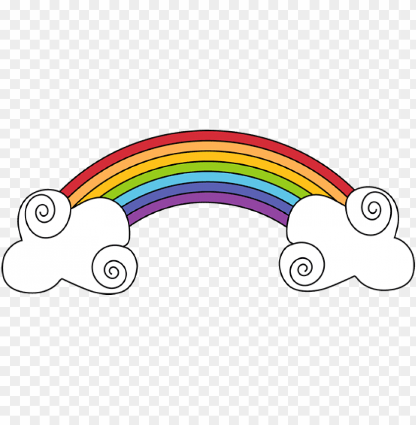 drawn rainbow cloud png.