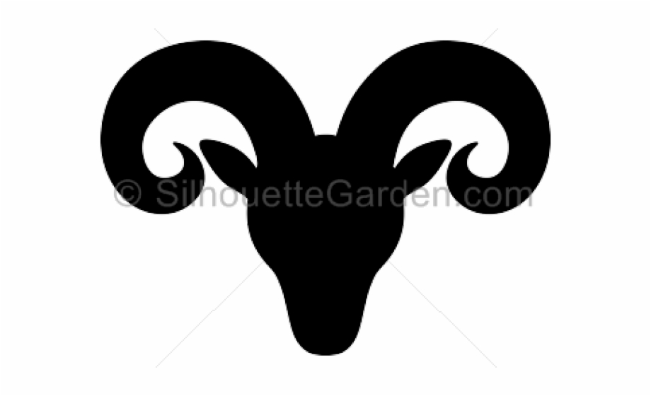 Aries Clipart Ram Horn.