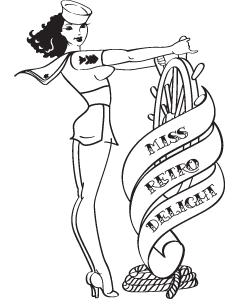 sailor girl pin up.