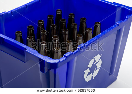 Returnable Bottles Stock Photos, Royalty.