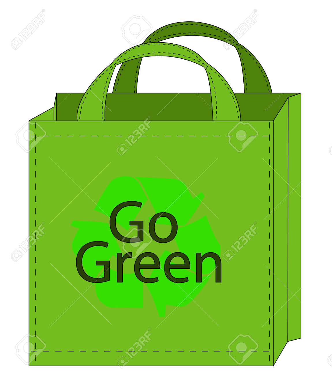 Reusable Bag Clipart.