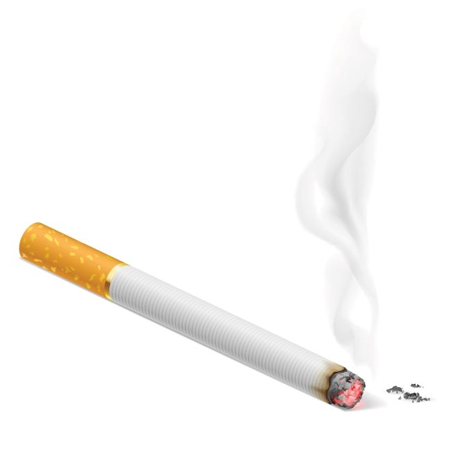 1237 Cigarette free clipart.