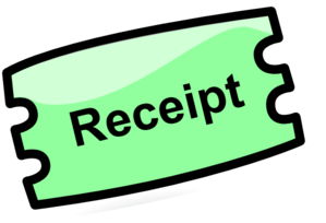 Receipt Clip Art at Clker.com.