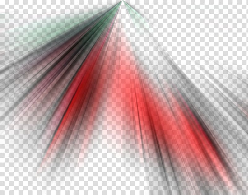 Orange and green illustrations, Light Red Compact disc Laser.