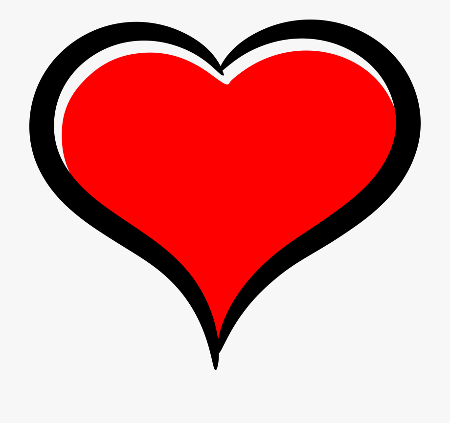 Love Clipart Red Heart.