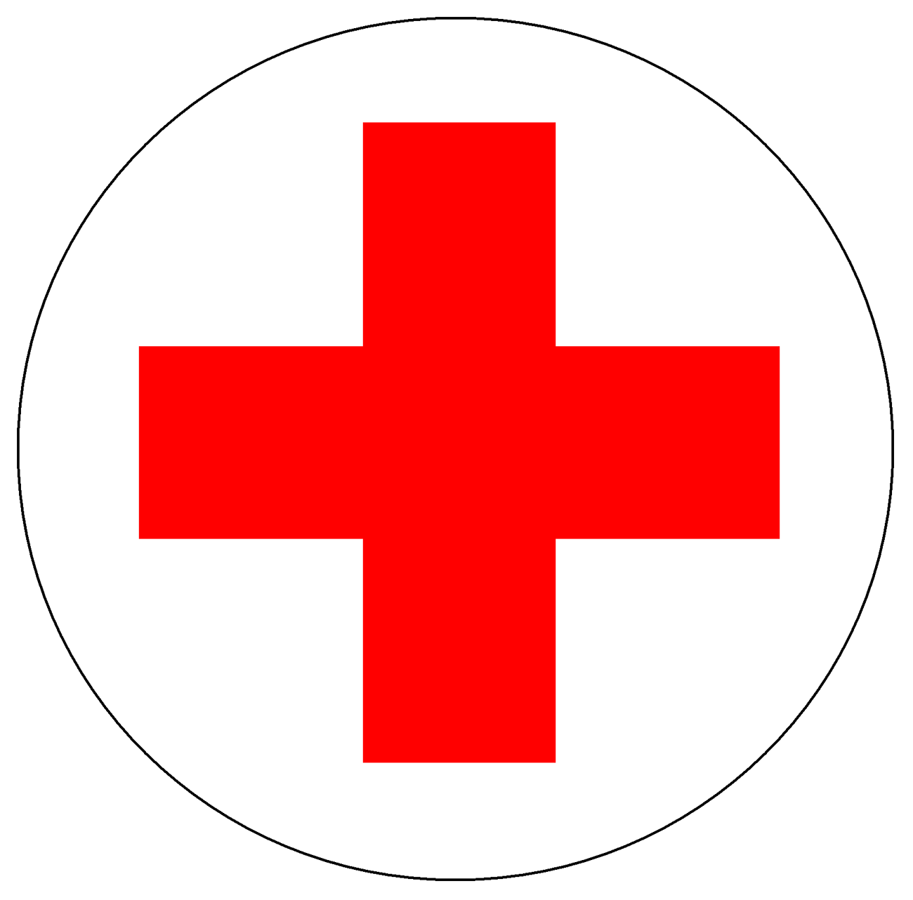 Meaning American Red Cross logo and symbol.