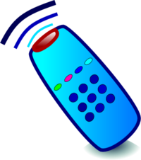 Remote Control Clipart.