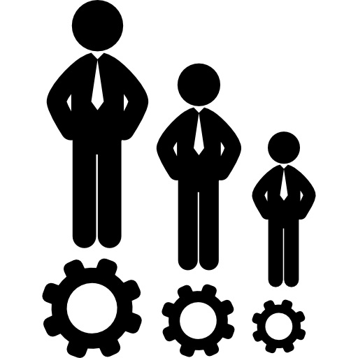 Human resources symbol Icons.