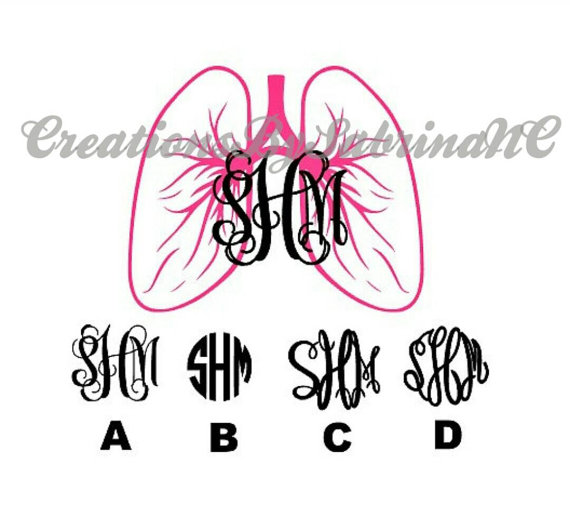 Therapist Decal With Monogram.