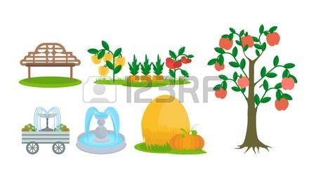 165 Garden Plot Cliparts, Stock Vector And Royalty Free Garden.