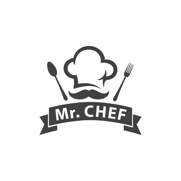 Chef or restaurant logo Vector.