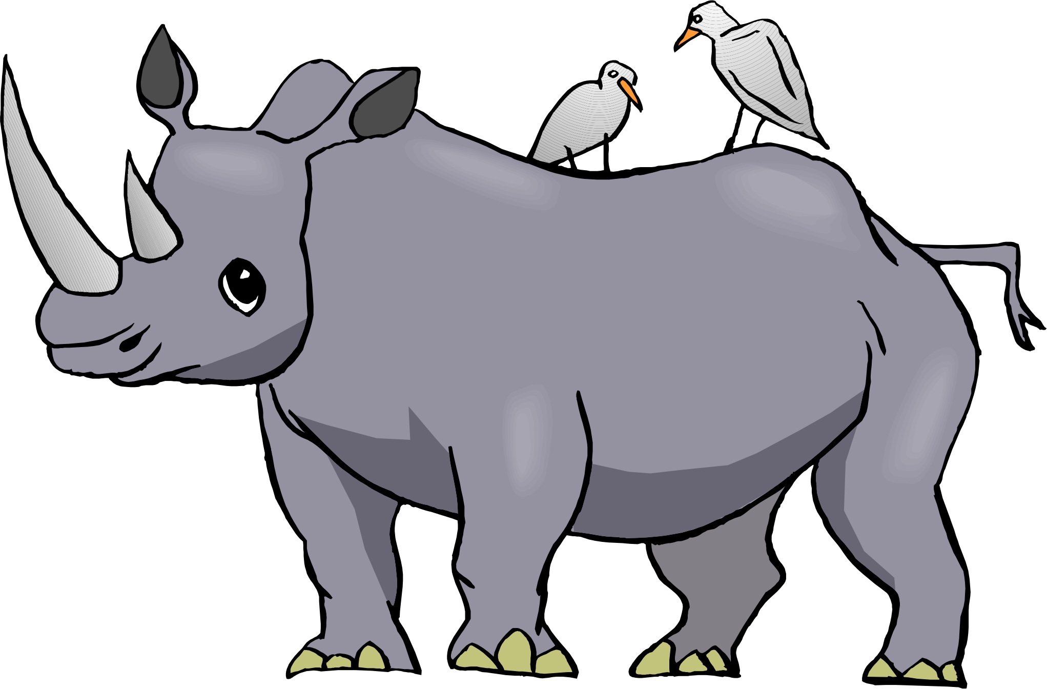 Rhino Clipart.