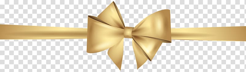 Yellow ribbon illustration, Gold Ribbon , Gold Bow.