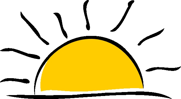 Rising Sun Images Clip Art.