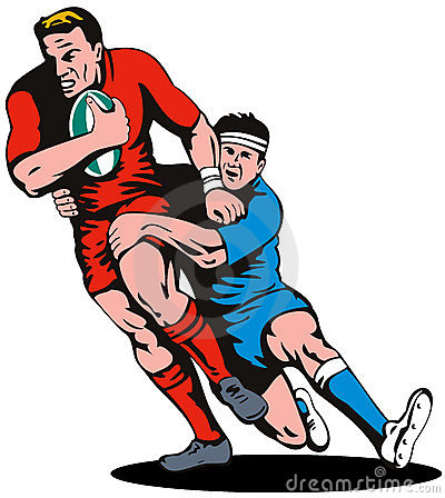 Free rugby clipart images.