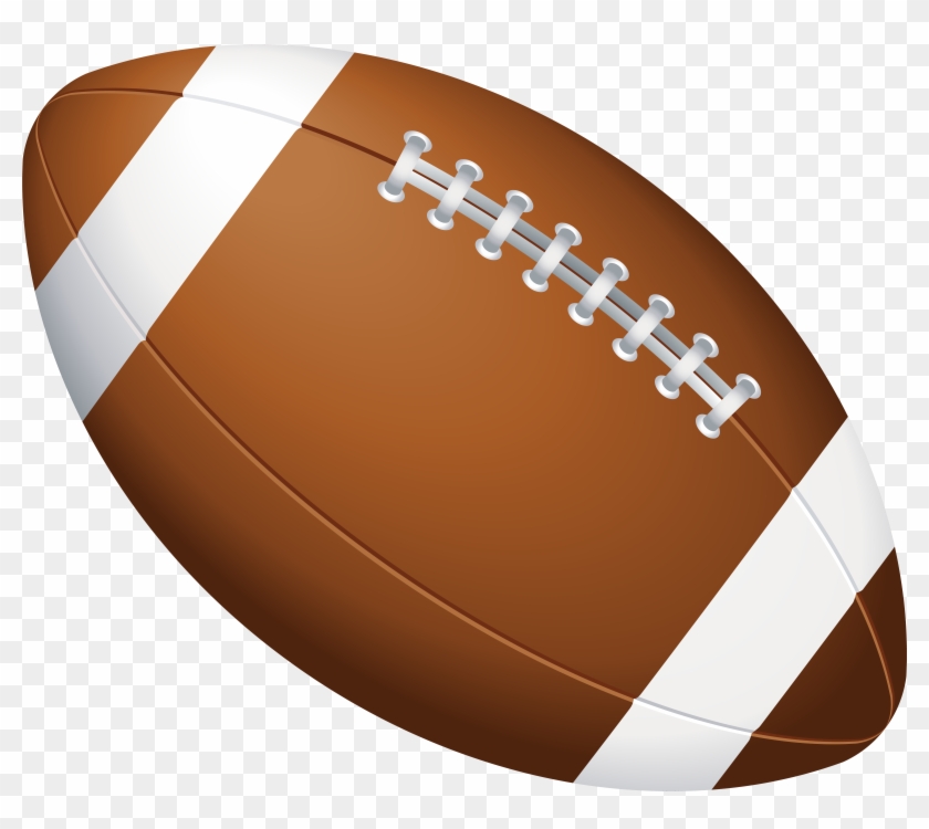 American Football Ball Png Clip Art Image, Transparent Png.