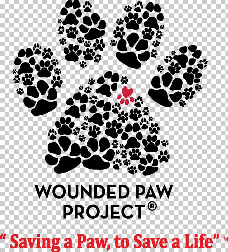 United States Paw Wounded Warrior Project Military Dog PNG.