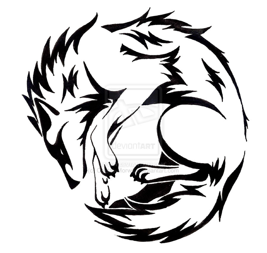 Free Running Wolf Tattoo, Download Free Clip Art, Free Clip.