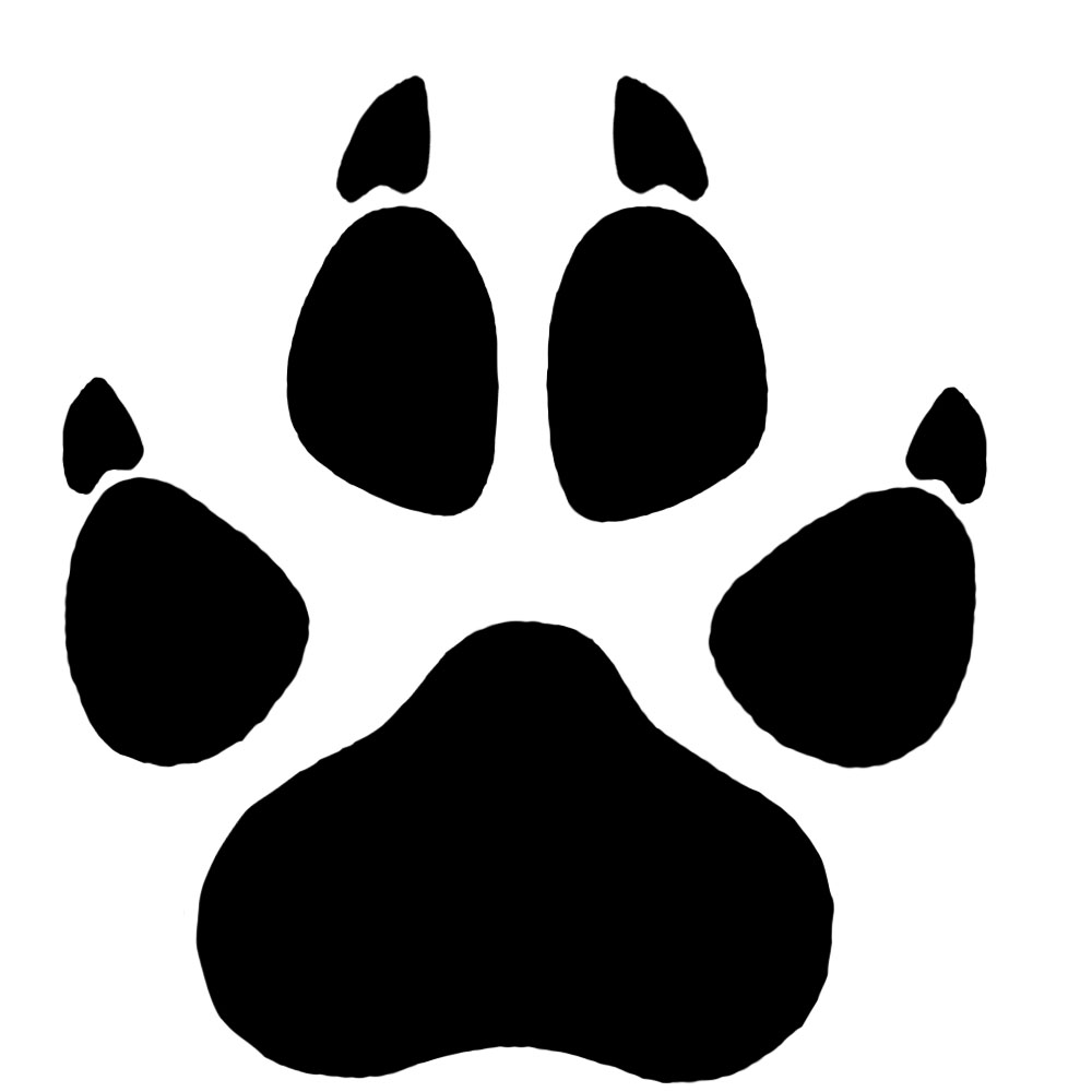 Free Wolf Paw Print Transparent, Download Free Clip Art.