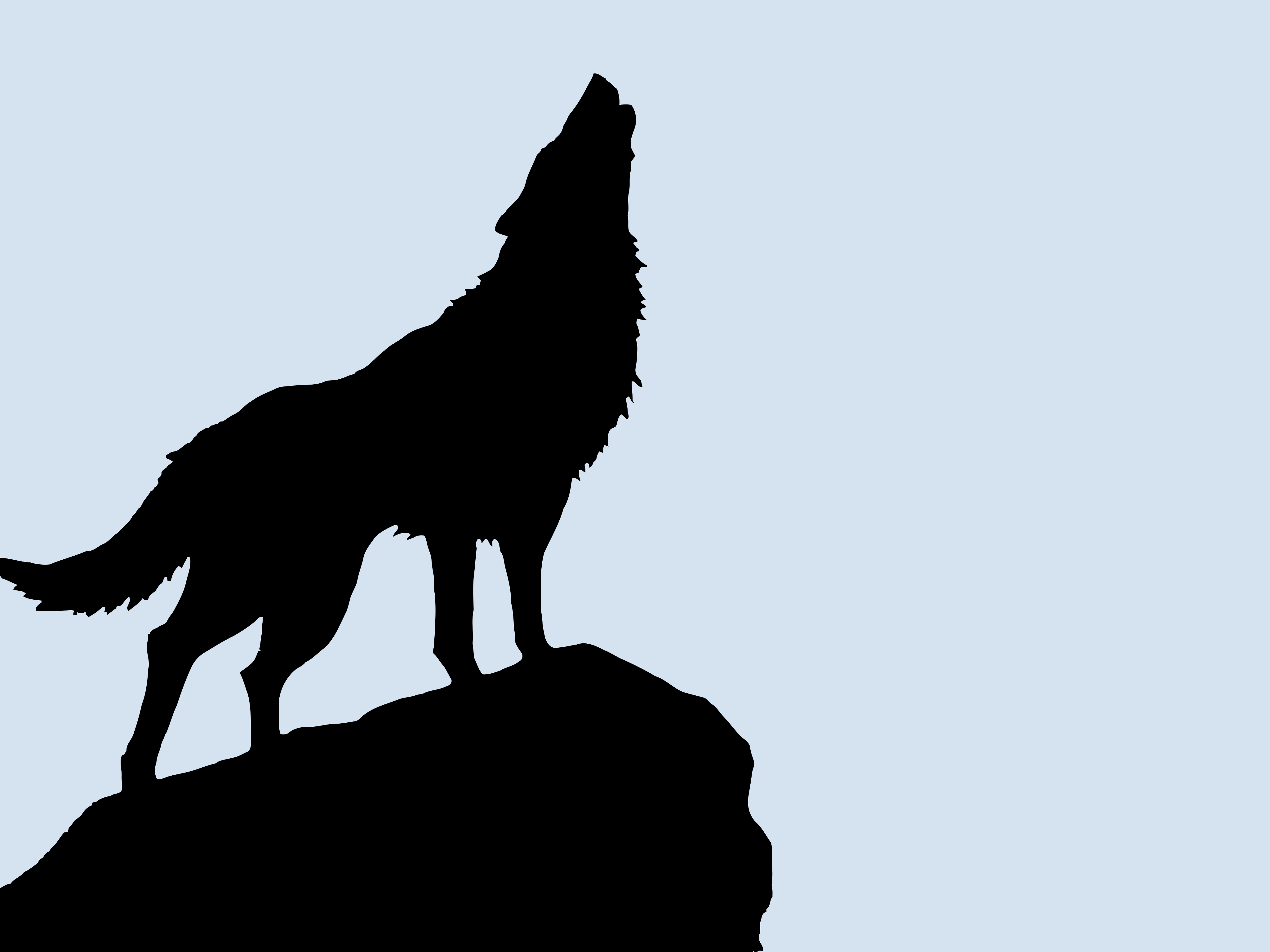 Free Wolf Silhouette Art, Download Free Clip Art, Free Clip.