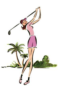 Ladies golf clip art free women golfer golf clips 2.