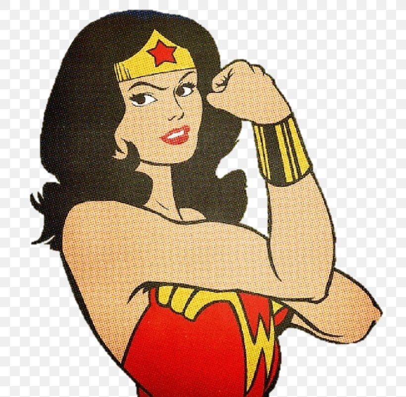 Wonder Woman We Can Do It! Female Rosie The Riveter Superman.