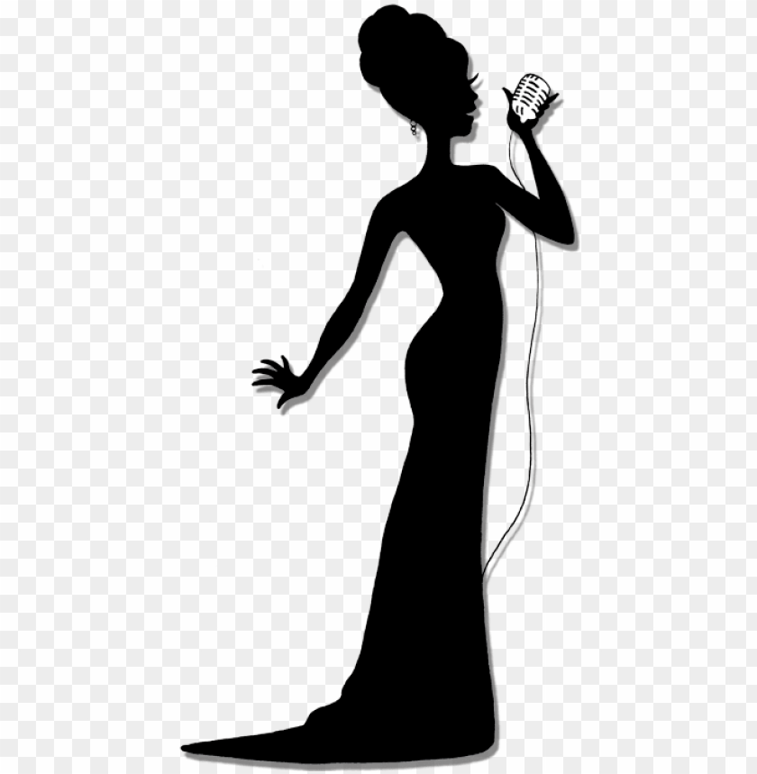 singer silhouette png.