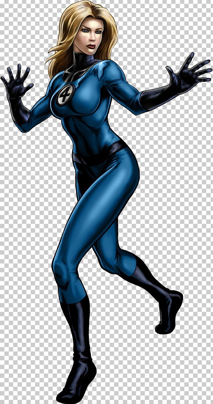 Invisible Woman Fantastic Four Human Torch Thing Marvel.